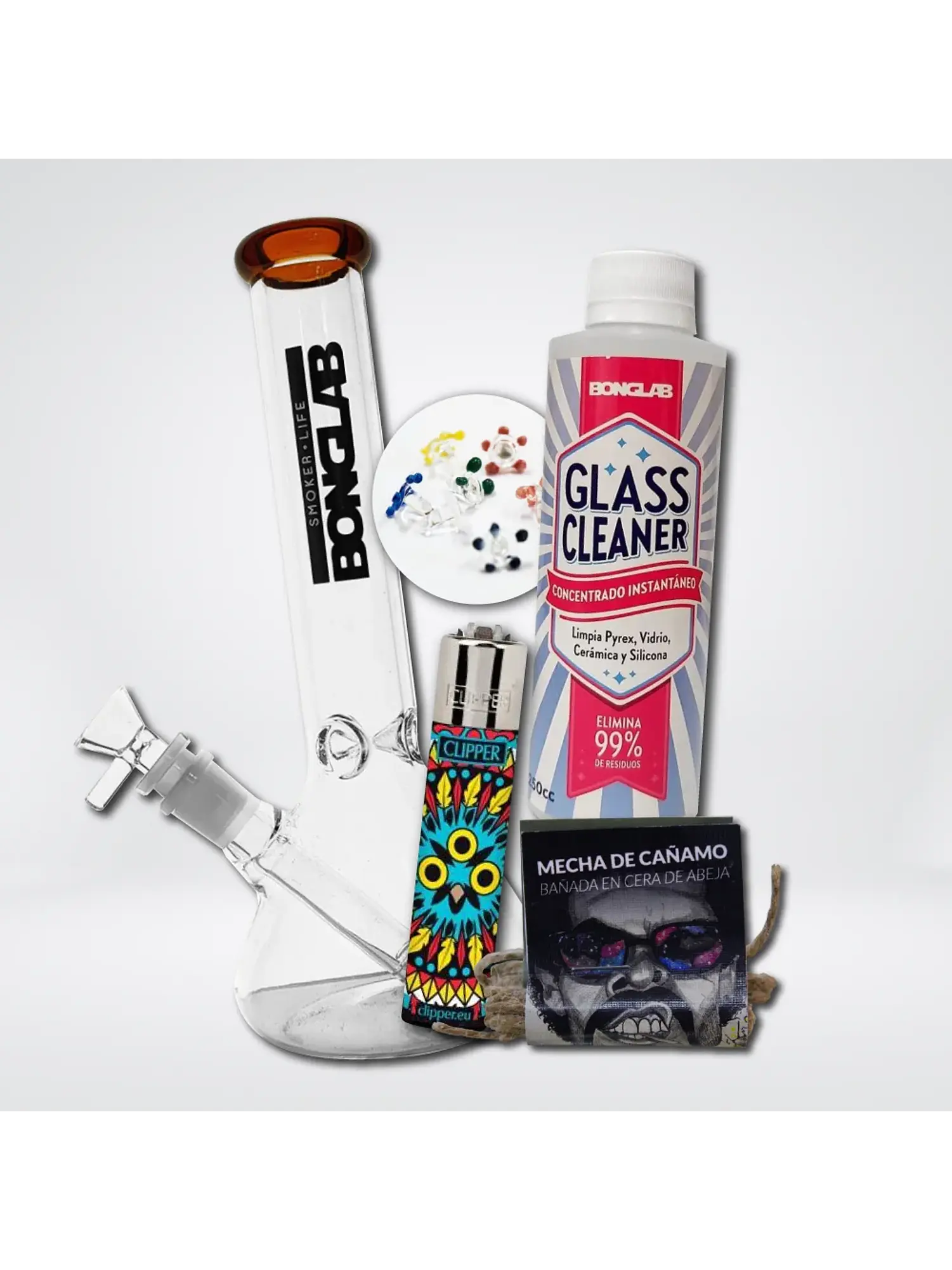 Pack Little Buchner Amber-Bonglab 1