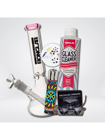 PACK LITTLE BUCHNER PINK-BONGLAB 1