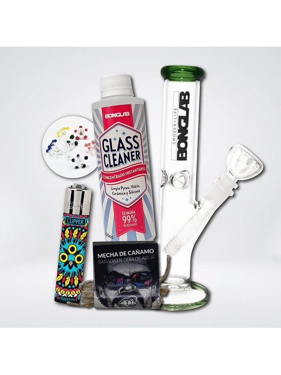 PACK CLASSIC ICE GREEN-BONGLAB 1