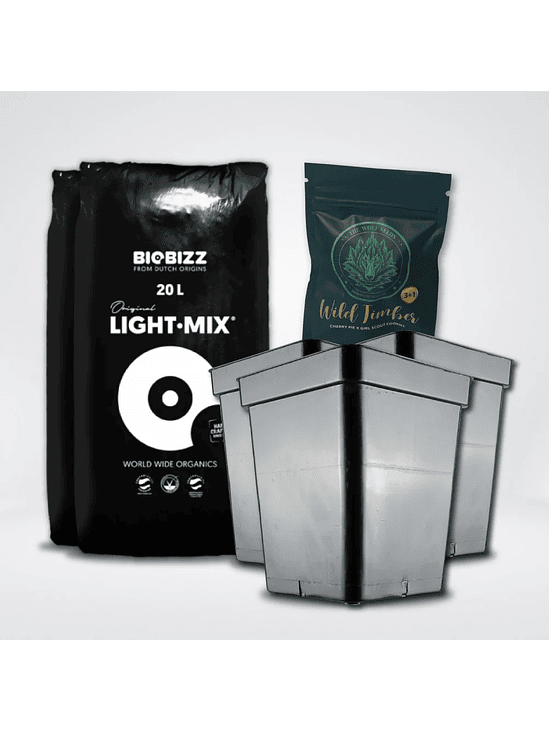 * PACK LIGHT MIX 20LT Y MACETAS 11 LT 1