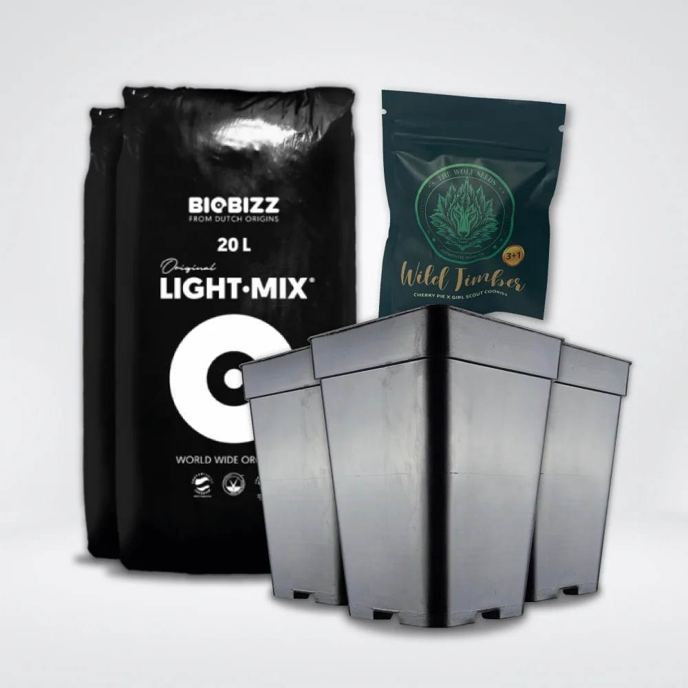 * Pack Light Mix 20Lt Y Macetas 7 Lt 1