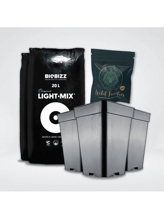 * PACK LIGHT MIX 20LT Y MACETAS 7 LT 1