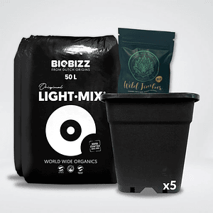Pack Light Mix 50Lt Y Macetas 18 Lt