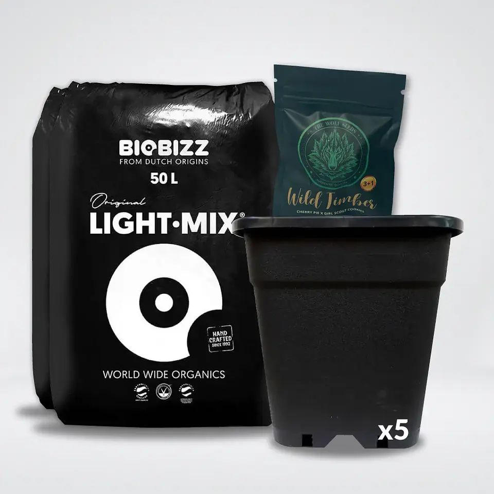 Pack Light Mix 50Lt Y Macetas 18 Lt 1