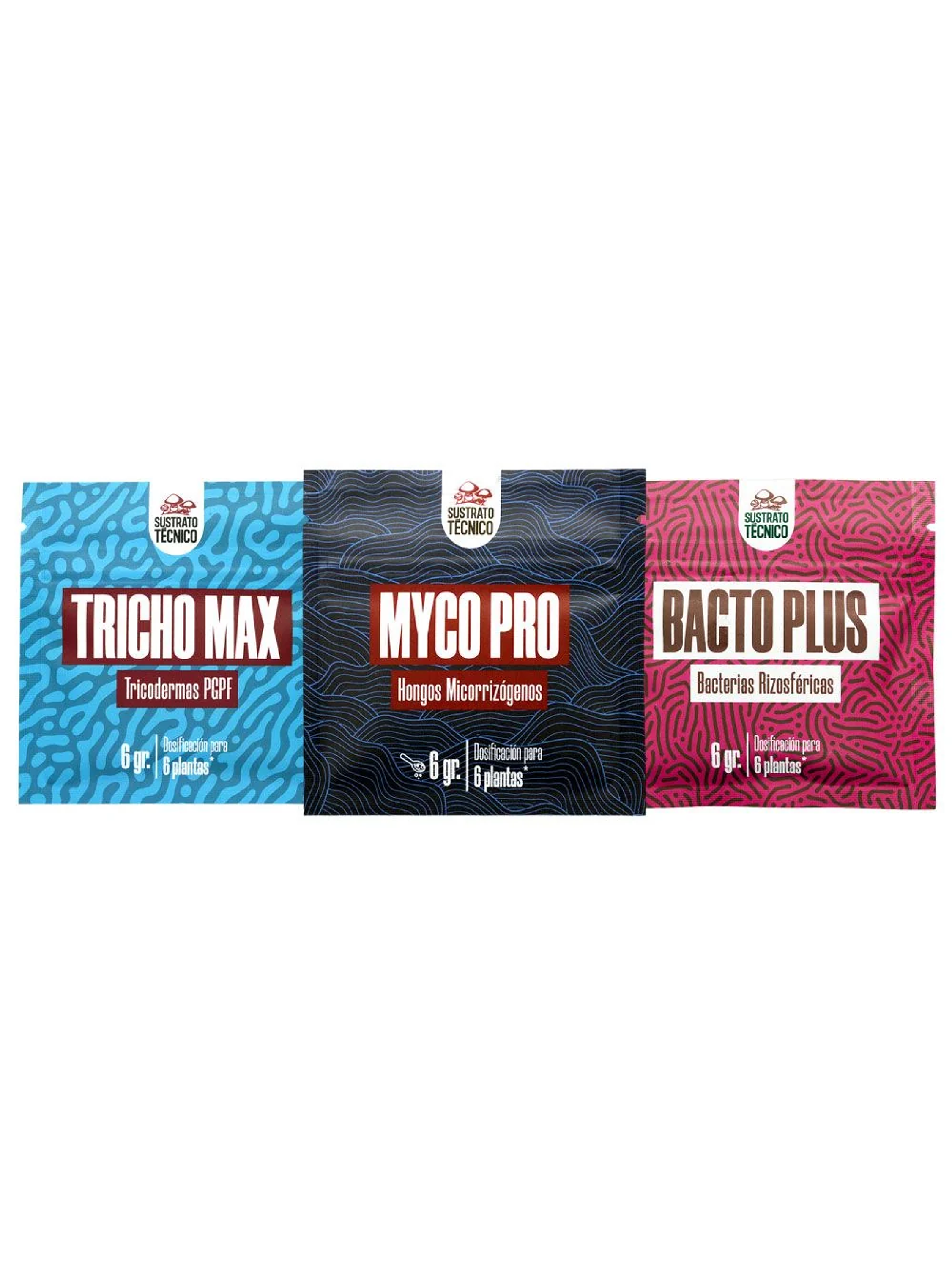 Pack Sustrato Tecnico 6Gr X3 1