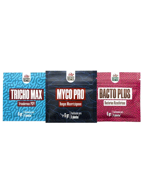 Pack Sustrato Tecnico 6Gr X3 1