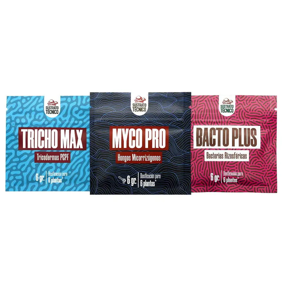 Pack Sustrato Tecnico 6Gr X3 1