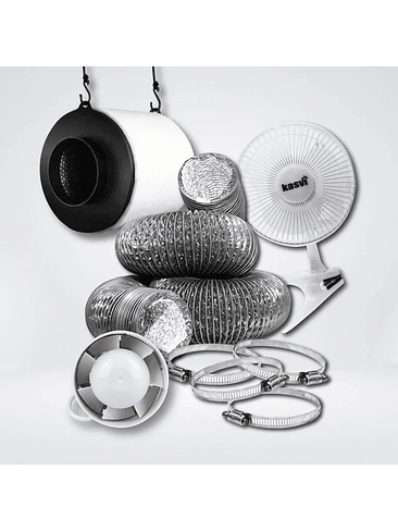 PACK VENTILACIÓN FULL 100MM 1