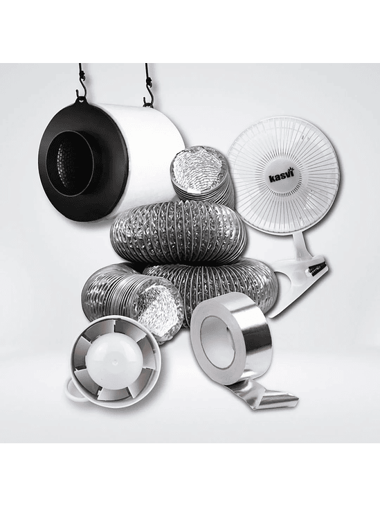 PACK VENTILACIÓN FULL 125MM 460M3H 1