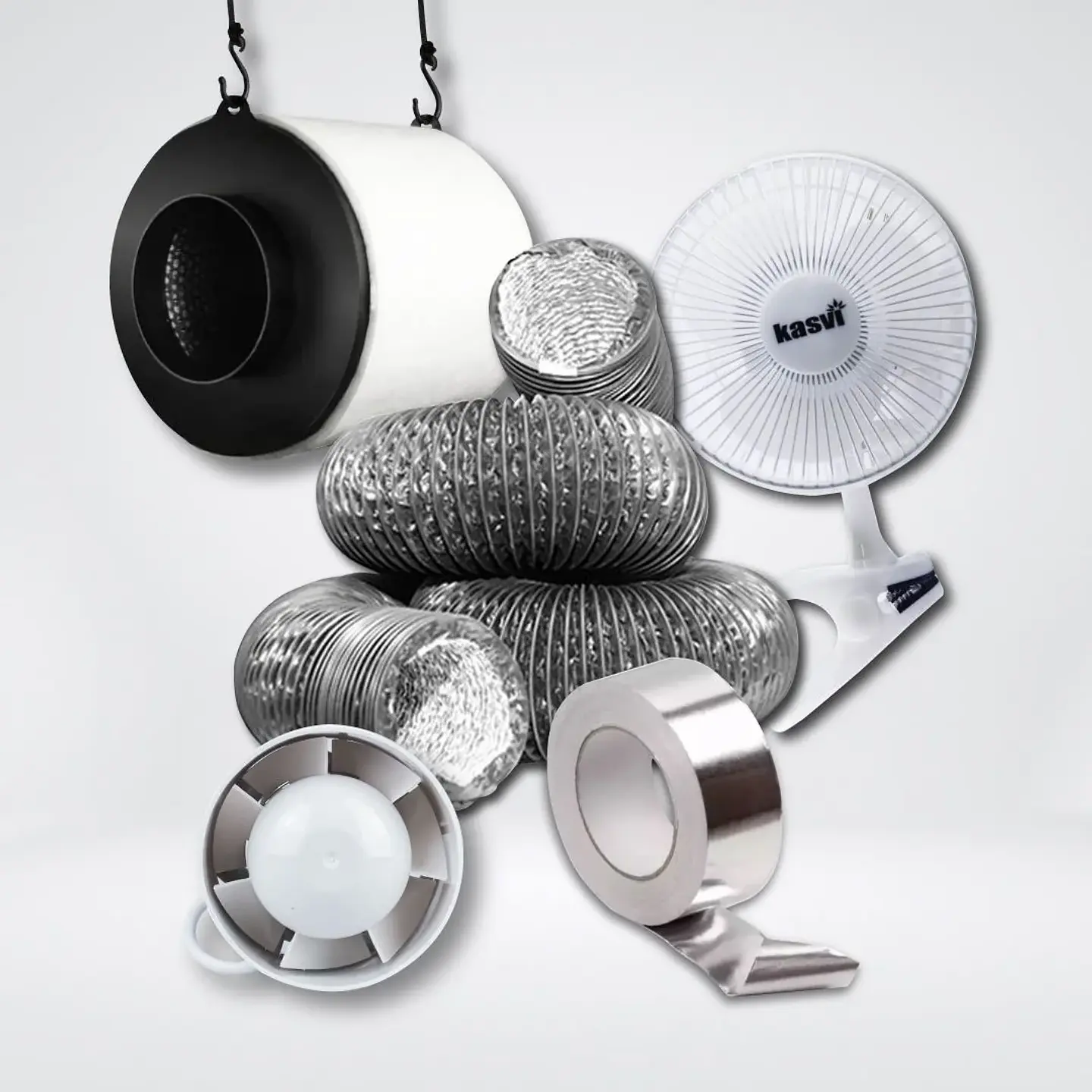 Pack Ventilación Full 125Mm 460M3H 1
