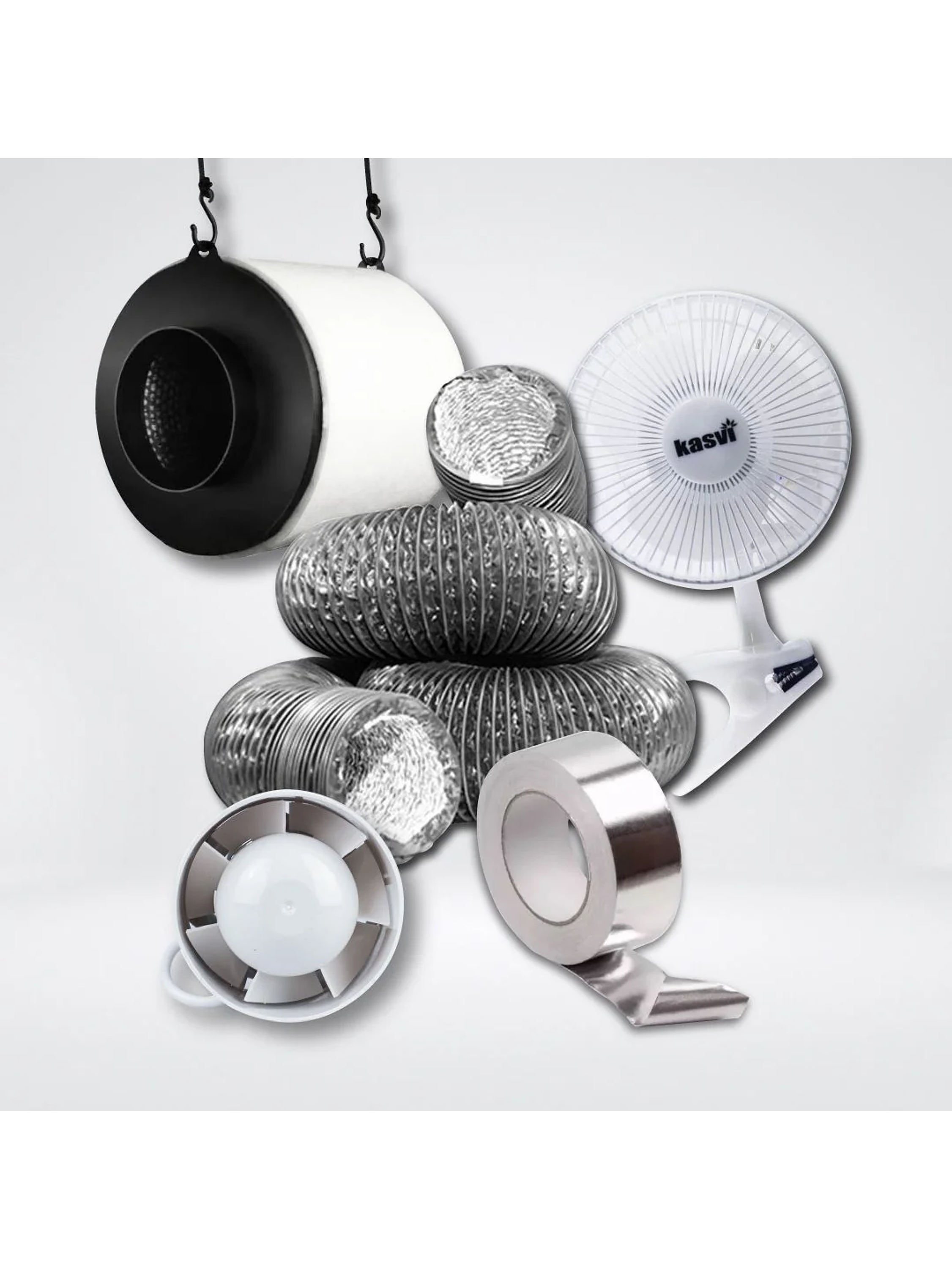 Pack Ventilación Full 125Mm 600M3H 1