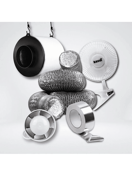 PACK VENTILACIÓN FULL 125MM 600M3H 1