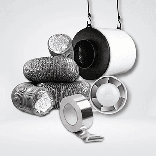 PACK VENTILACIÓN MEDIO 125MM 460M3H