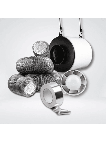 PACK VENTILACIÓN MEDIO 125MM 460M3H 1