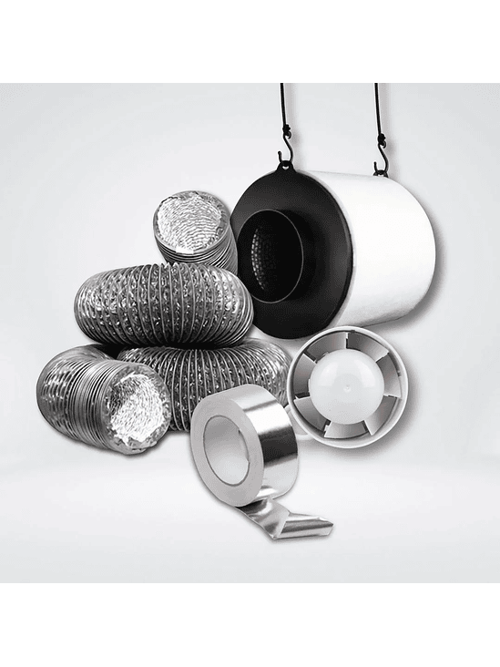 PACK VENTILACIÓN MEDIO 125MM 460M3H 1