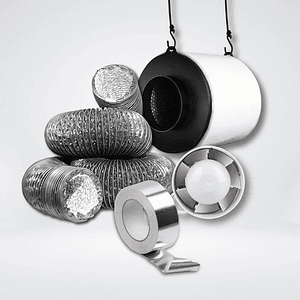 Pack Ventilación Medio 125Mm 600M3H