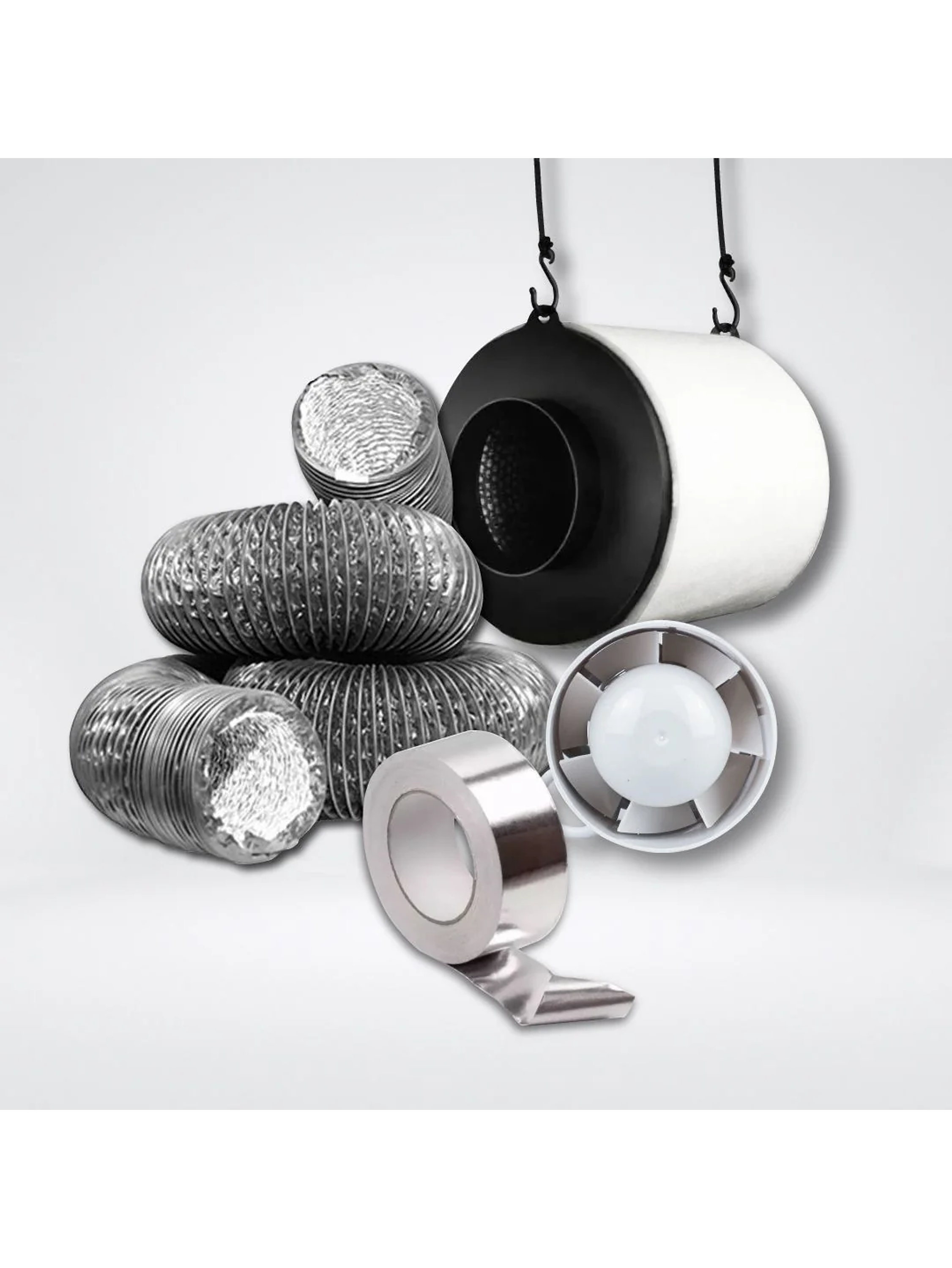 Pack Ventilación Medio 150Mm 460M3H 1