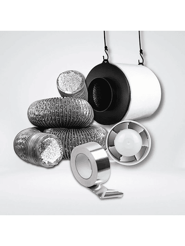 PACK VENTILACIÓN MEDIO 150MM 460M3H 1