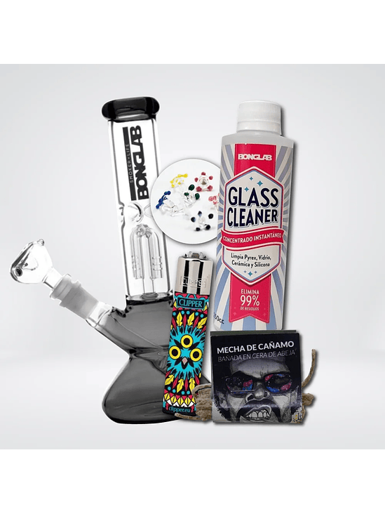 PACK BONGLAB FAT CANDY BLACK 1