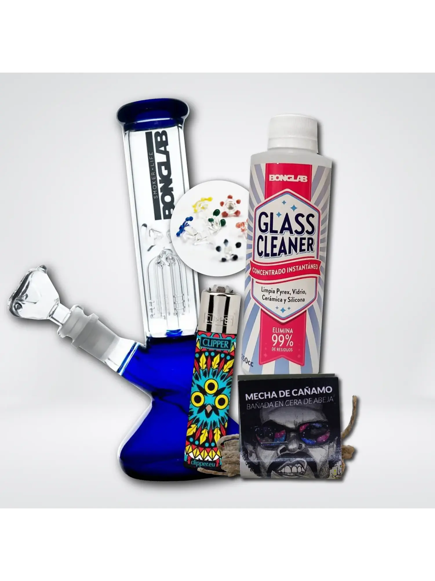 Pack Bonglab Fat Candy Blue 1