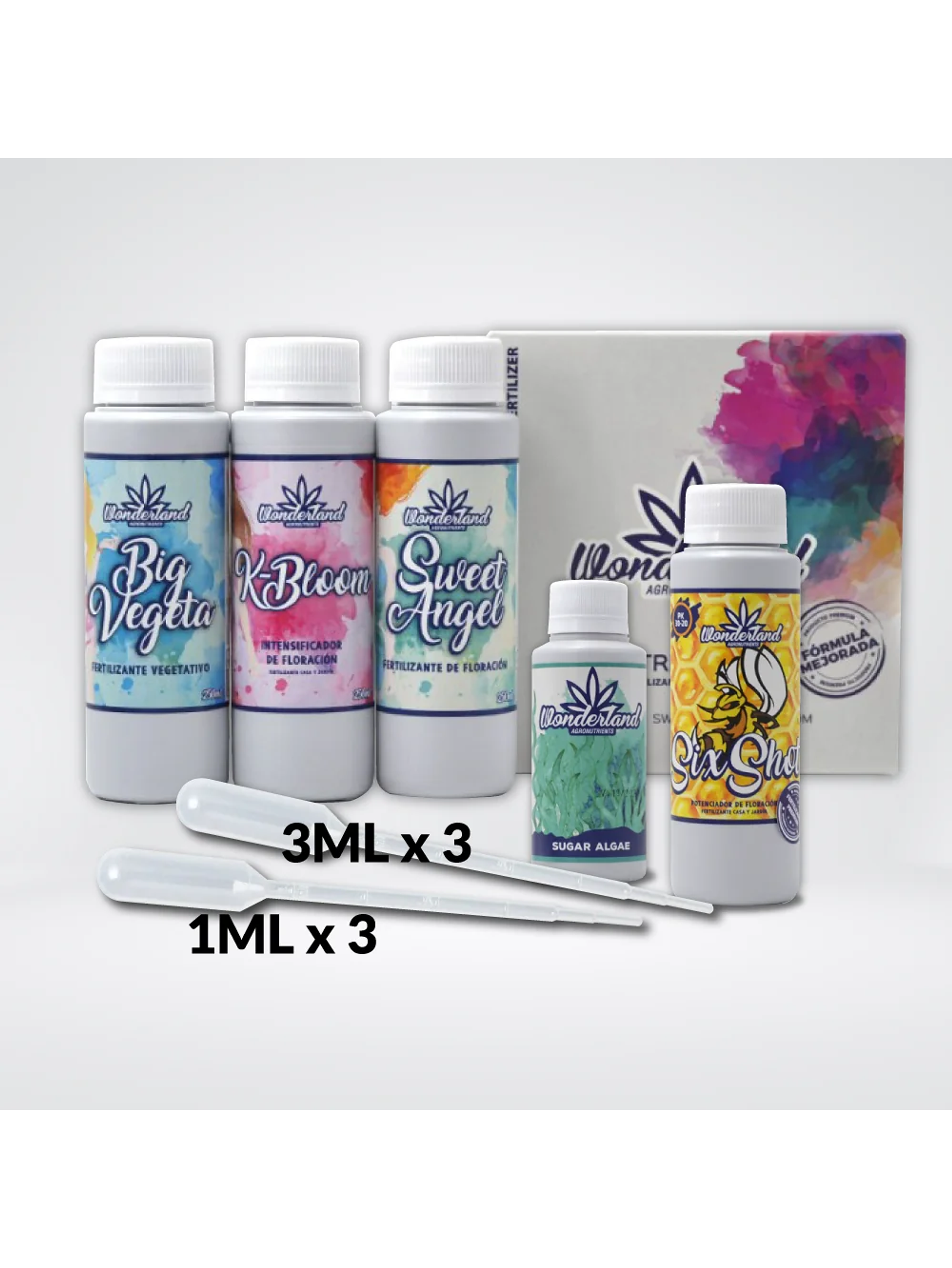 * Pack Flora Engorde Wonderland Completo 1