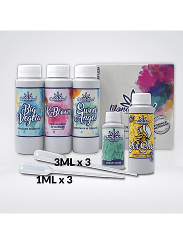 * PACK FLORA ENGORDE WONDERLAND COMPLETO 1