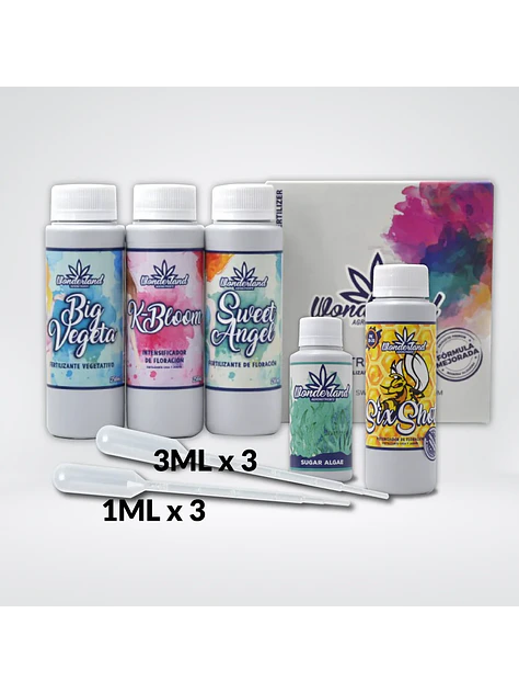 * Pack Flora Engorde Wonderland Completo 1