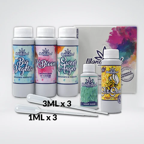 * Pack Flora Engorde Wonderland Completo