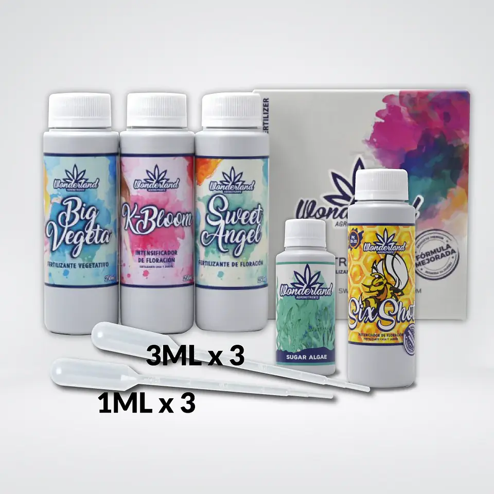 * Pack Flora Engorde Wonderland Completo 1