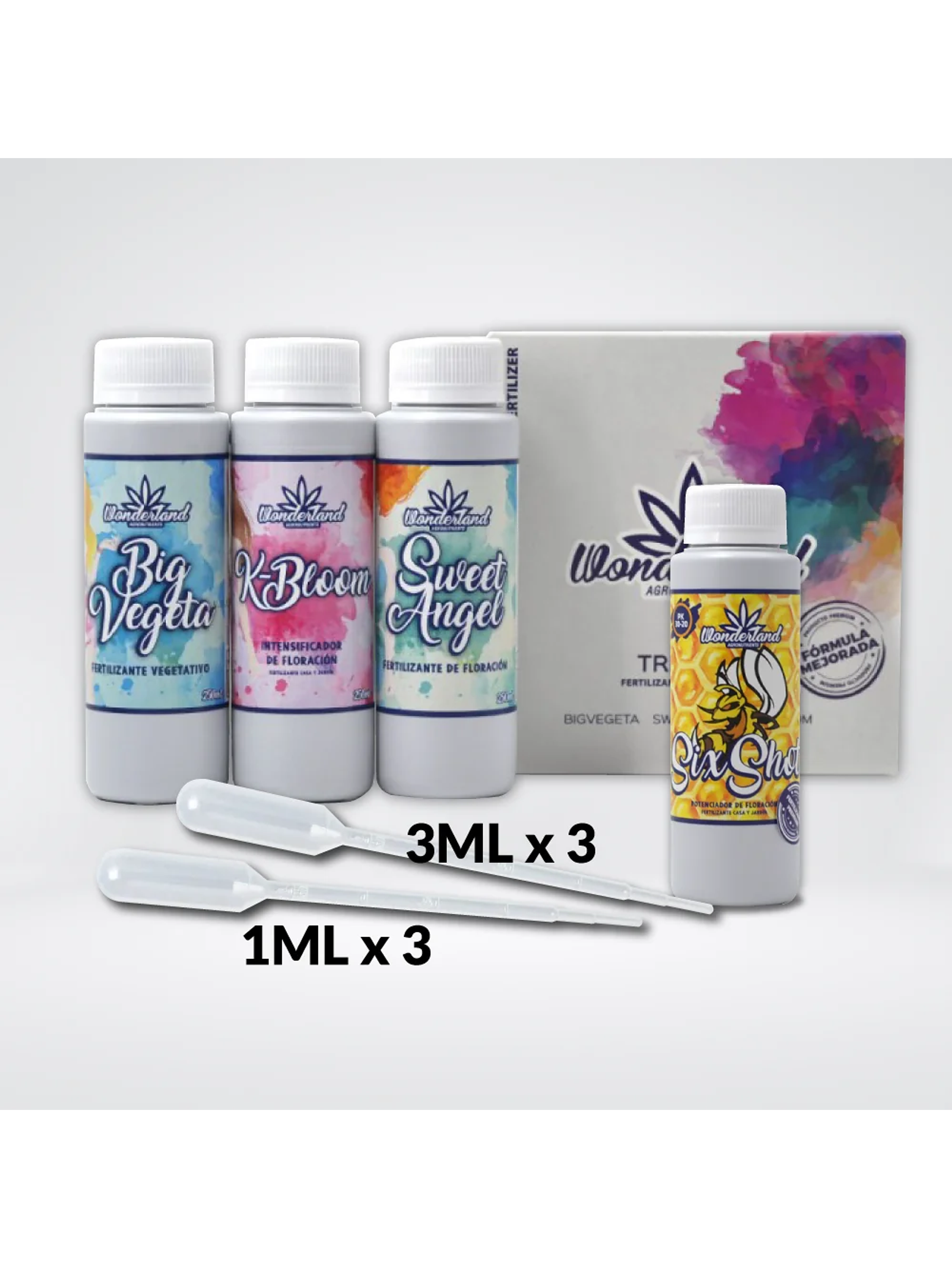 * Pack Flora Engorde Wonderland Medio 1