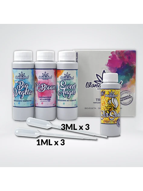* Pack Flora Engorde Wonderland Medio 1