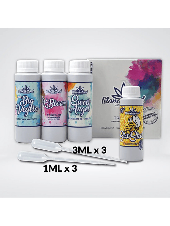 * PACK FLORA ENGORDE WONDERLAND MEDIO 1