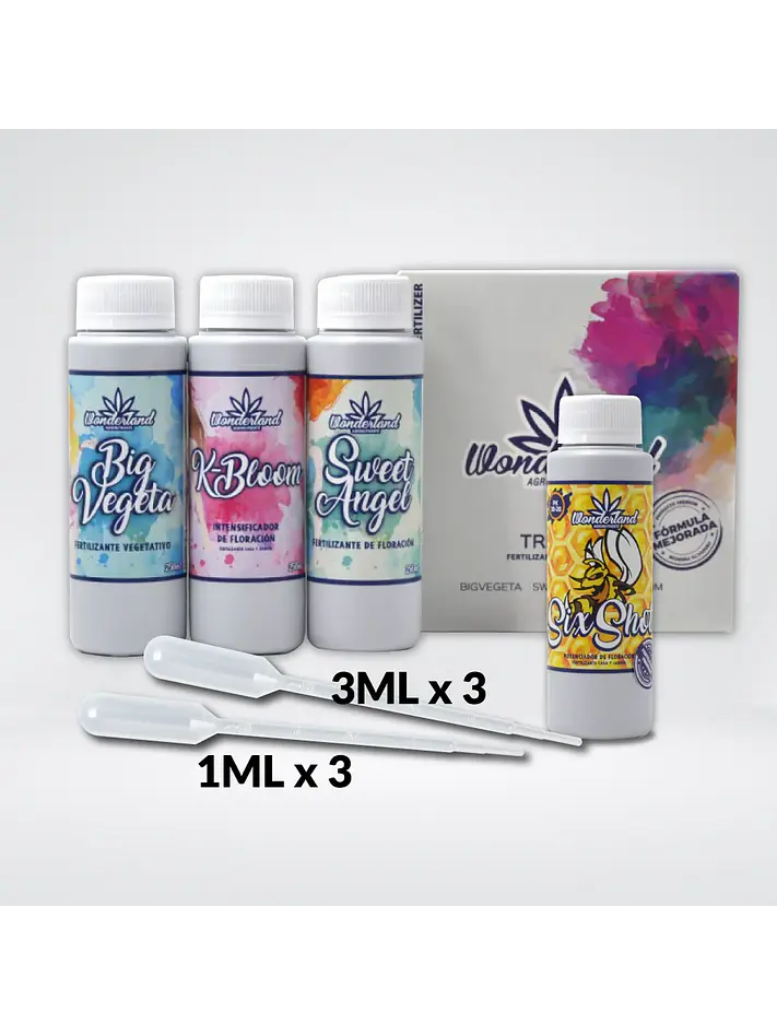 * Pack Flora Engorde Wonderland Medio 1