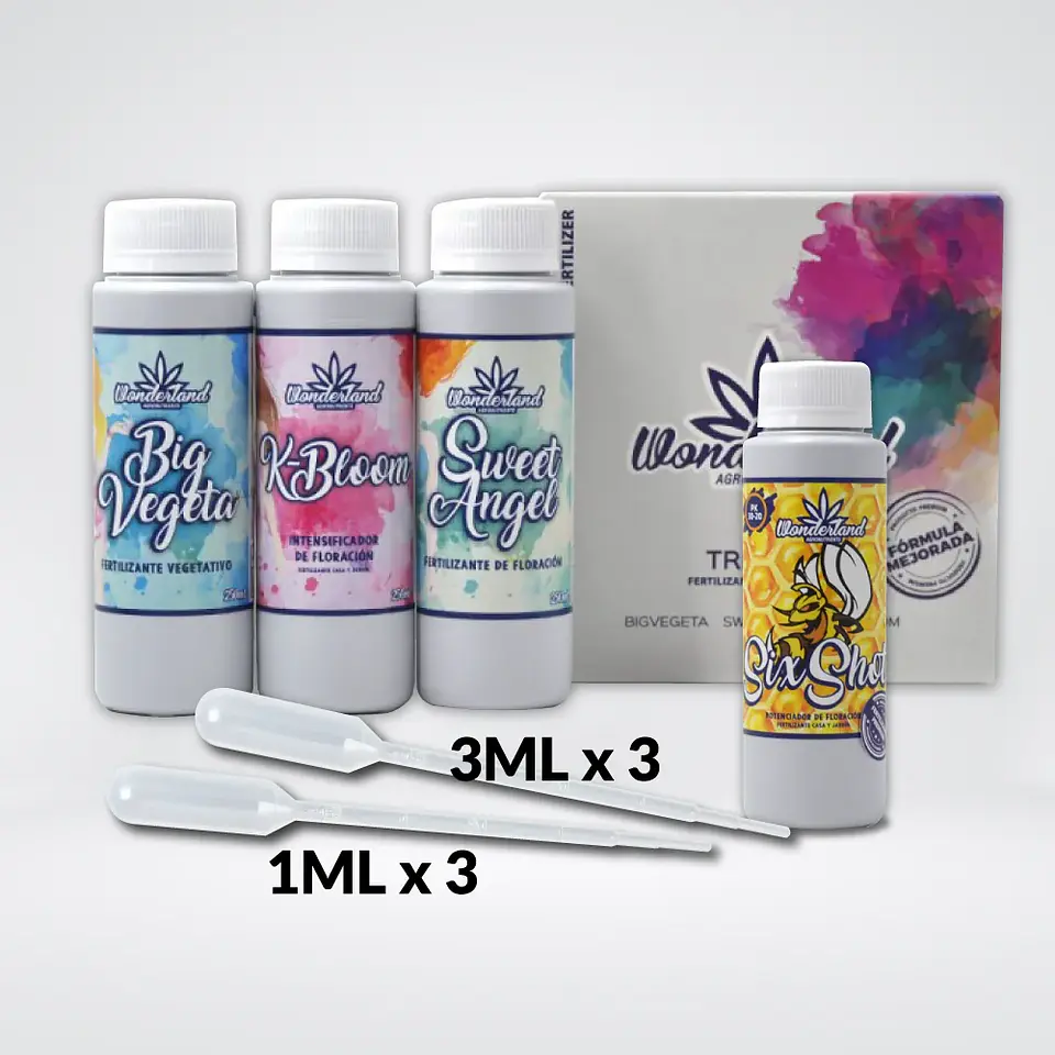 * Pack Flora Engorde Wonderland Medio 1