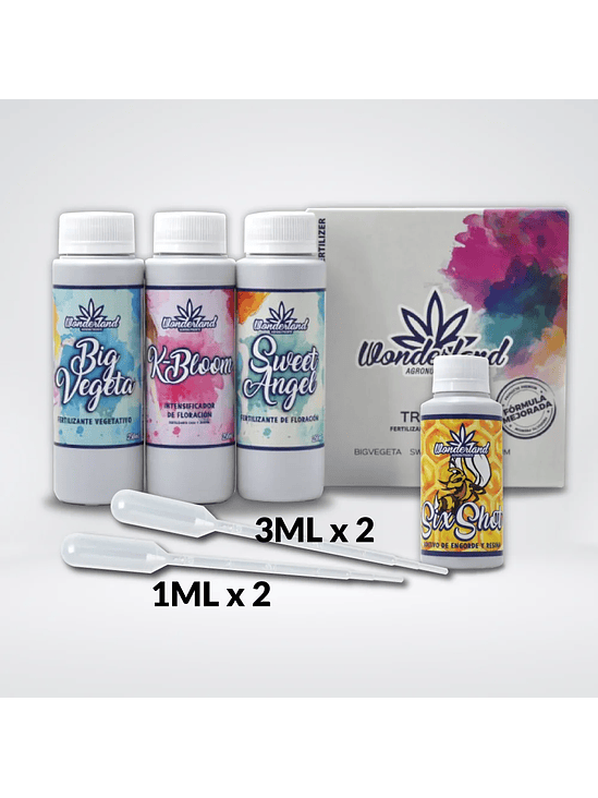 * PACK FLORA ENGORDE WONDERLAND STARTER 1