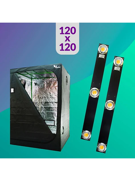 Pack 120X120 Duo Led Spectra Slim - 400W 1