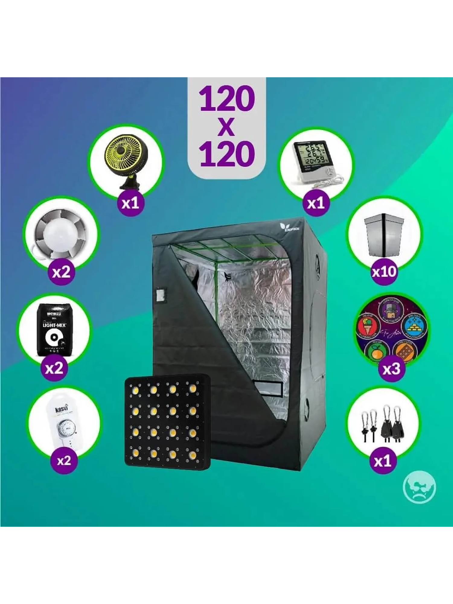 Pack Full 120X120 Apollo Evolution Pro 16 1