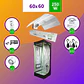 Pack Sodio Indoor 60X60 Básico Hps - (250W/150W) - Miniatura 1