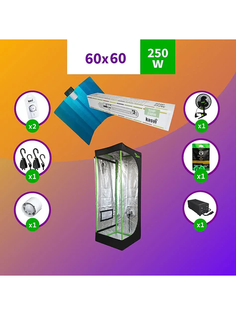 Pack 60X60 Starter Hps - 250W 1