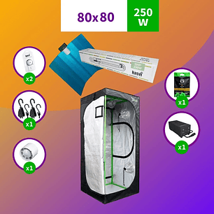 PACK 80X80 BÁSICO HPS - 250W