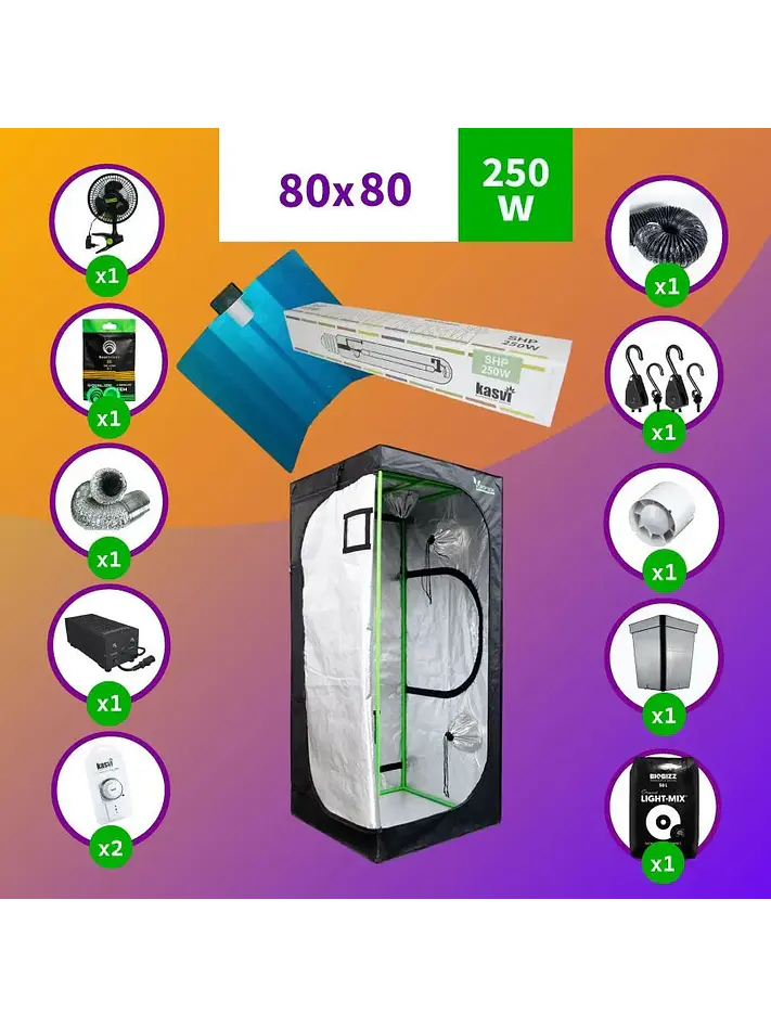Pack 80X80 Full Hps - 250W 1