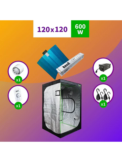 Pack Sodio 120X120 Básico Hps - 600W 1