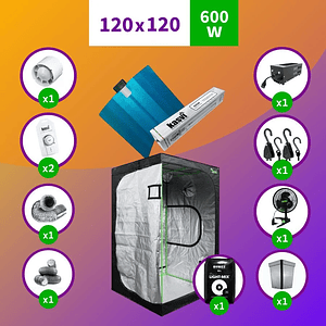 Pack Sodio 120X120 Full Hps - 600W