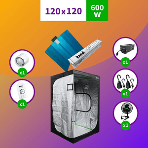 Pack Sodio 120X120 Medio Hps - 600W