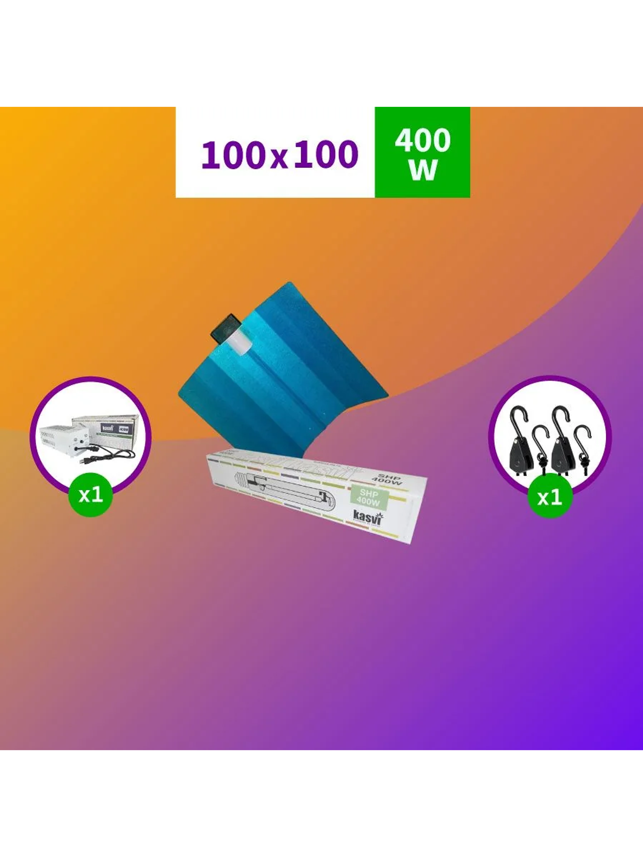 Pack Sodio 400W-Kasvi 1