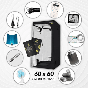 KIT INDOOR SODIO COMPLETO 60X60X160 - 250W