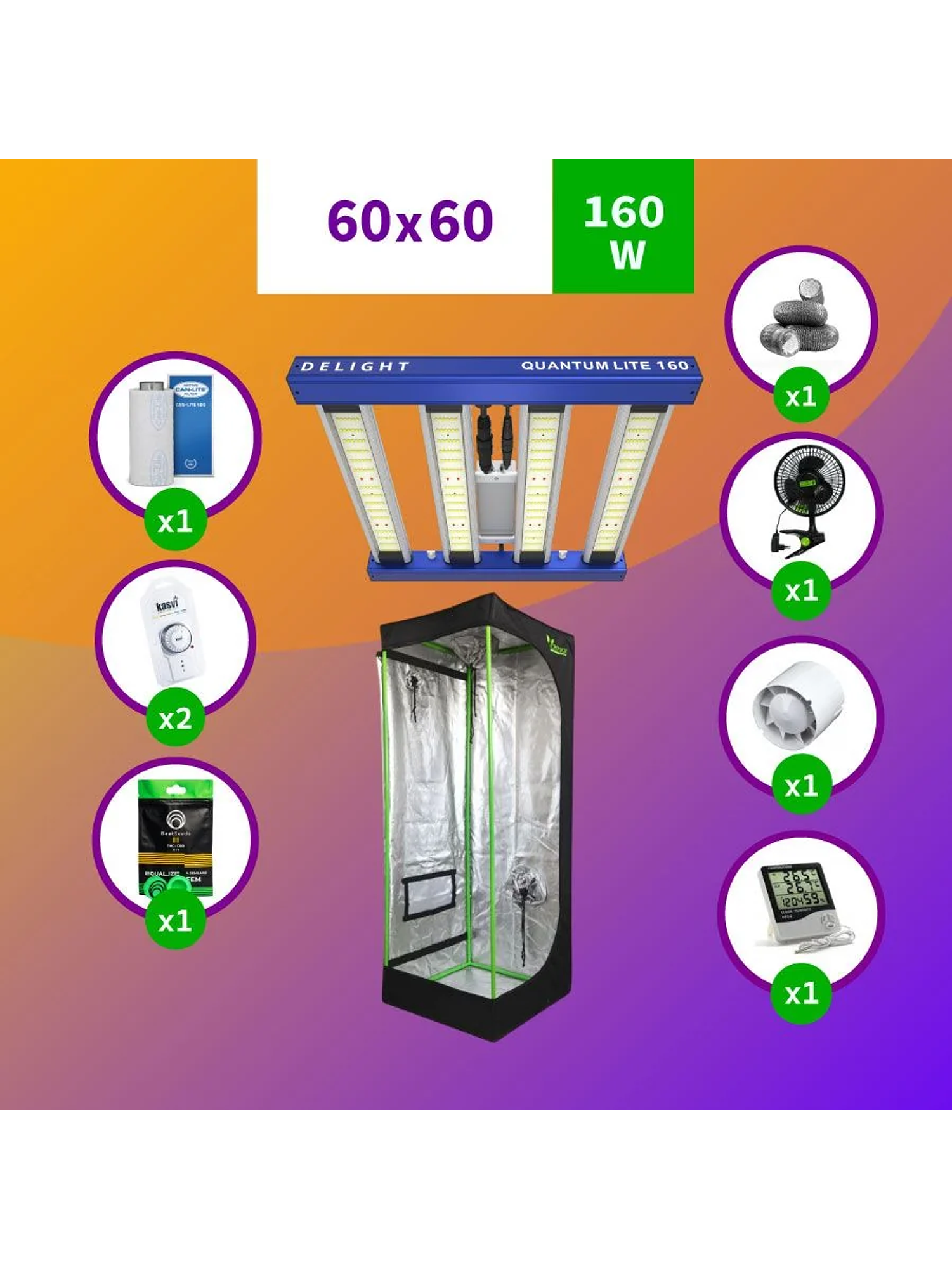 Kit Indoor Profesional Apollo Evolution Completo 1