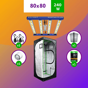 KIT INDOOR APOLLO EVOLUTION MEDIO 80X80X160 - 280W