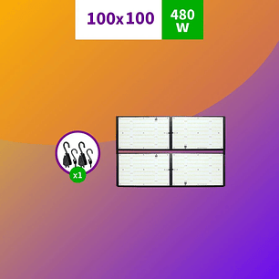 KIT INDOOR APOLLO EVOLUTION INICIAL 100X100X200 - 480W