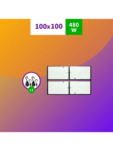 KIT INDOOR APOLLO EVOLUTION INICIAL 100X100X200 - 480W 1